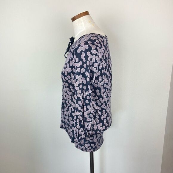 Boden Neck-Tie 3/4 Sleeve Blouse - Picture 4 of 6